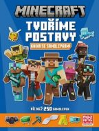 Minecraft - Tvoříme postavy - Knížka se samolepkami - cena, porovnanie