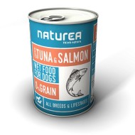 Naturea Kura & tuniakom & lososom 400g - cena, porovnanie