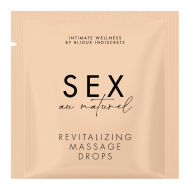Bijoux Indiscrets Sex Au Naturel Revitalizing Massage Drops Sachette 2ml - cena, porovnanie