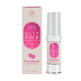 Secret Play Clit PWR Warming & Tingling Clitoral Balm Strawberry 15ml