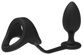 Dream Toys Ramrod Cockstrap with Anal Plug