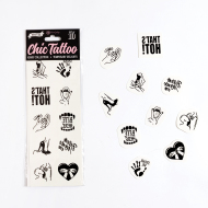 Secret Play Chic Tattoo Kinky Collection 10pcs - cena, porovnanie