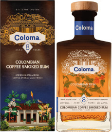 Coloma 8y Colombian Coffee Smoked Rum 0,7l