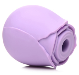 Bloomgasm 10X Wild Rose Purple Silicone Suction Clit