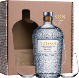 Toison Gin + 2 poháre 0,7l