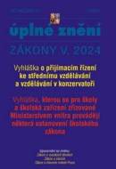 Aktualizace V/1 Vyhláška o přijímacím řízení ke střednímu vzdělávání - cena, porovnanie