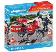 Playmobil 71466 Hasičská motorka na mieste nehody - cena, porovnanie