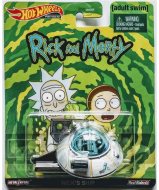 Mattel Hot Wheels Prémiové Auto - Rick and Morty Rick's ship - cena, porovnanie