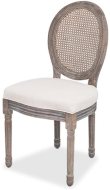 vidaXL Jedálenské stoličky 6 ks krémové textil 274621 - cena, porovnanie