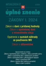 Aktualizácia I/2 2024 - daňové a účtovné zákony