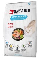 Ontario Cat Hair & Skin 6,5kg - cena, porovnanie