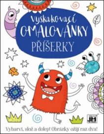 Příšerky - Vyskakovací omalovánky