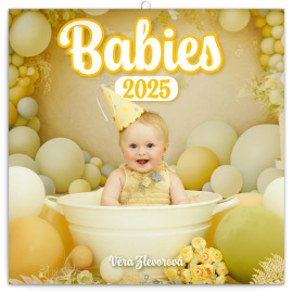 Babies 2025 – nástěnný kalendář