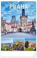 Praha 2025 - nástěnný kalendář - cena, porovnanie