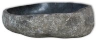 vidaXL Umývadlo riečny kameň oválne 46 - 52 cm - cena, porovnanie