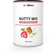 Gymbeam Nutty Mix s jahodami 300g - cena, porovnanie