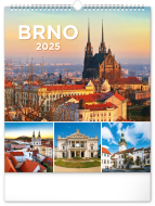 Brno 2025 - nástěnný kalendář - cena, porovnanie