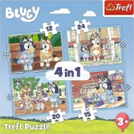 Trefl Puzzle 4v1 - Bluey / BBC - cena, porovnanie