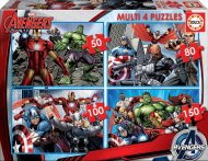 Educa Puzzle Avengers 4v1 - cena, porovnanie