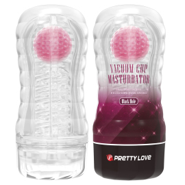 Pretty Love Black Hole Vacuum Cup Stimulation Ball Masturbator