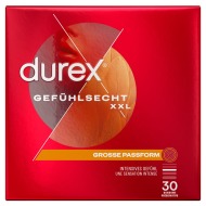 Durex Gefühlsecht XXL 30ks - cena, porovnanie