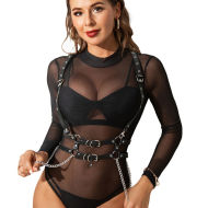 Subblime Fetish Harness with Straps & Chains - cena, porovnanie