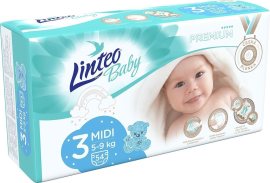 Linteo BABY Premium MIDI 5-9kg 54ks