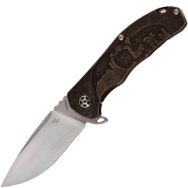 CH Knives Zatvárací nôž 3504 Bronze