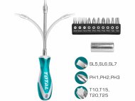 Total Tools Skrutkovač s hrotmi, sada 12 ks - cena, porovnanie