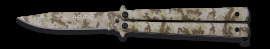 Albainox Arid Camo zatvárací nôž motýlik 36224