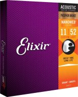 Elixir 16027 Acoustic NanoWeb Phosphor Bronze Custom Light - cena, porovnanie