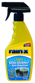 Rain-X 2-IN-1 Glass Cleaner + Rain Repellent 500ml