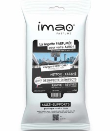 Imao Scented Wipes Voyage a New York 24ks