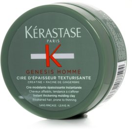 Kérastase Genesis Homme Cire d'épaisseur Texturisante 75ml