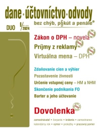 DUO 9/2024  - Dane, účtovníctvo, odvody bez chýb, pokút a penále