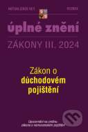 Aktualizace 2024 III/1 O důchodovém pojištění - cena, porovnanie