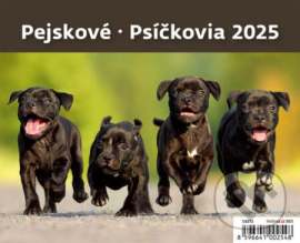 Pejskové 2025 - stolní kalendář