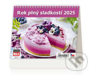 Rok plný sladkostí 2025 - stolní kalendář - cena, porovnanie