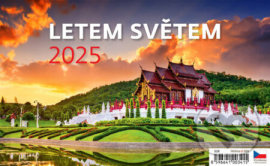 Letem světem 2025 - stolní kalendář