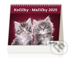 Kočičky 2025 - stolní kalendář