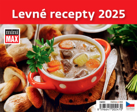 Levné recepty 2025 - stolní kalendář