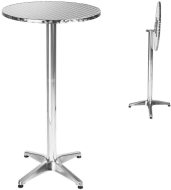 Tectake Barový stolík hliníkový 60 cm - cena, porovnanie