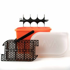 Ava of Norway Car Care Bucket Orange