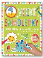 Dino - Veľké samolepky pre malé ruky - cena, porovnanie