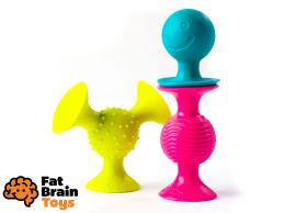 Fat Brain Toys Hrkálky pipSquiz 3ks