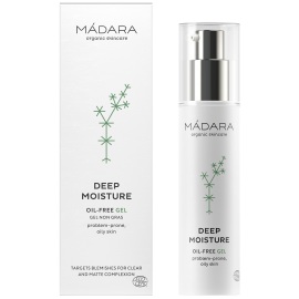 MÁDARA Deep Moisture denný gélový krém so zmatňujúcim účinkom 50ml