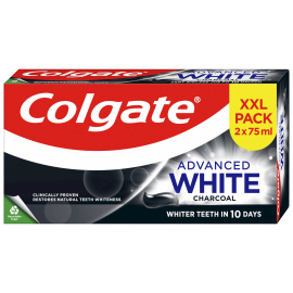 Colgate Advanced White Charcoal 2x75ml