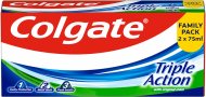 Colgate Triple Action 2x75ml - cena, porovnanie