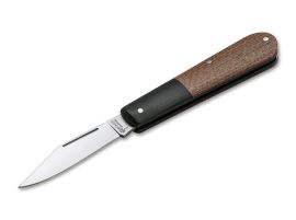 Böker Barlow Integral Burlap Micarta Brown