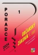 Poradce 1/2024 Občanský zákoník I. část po novele s komentářem - cena, porovnanie